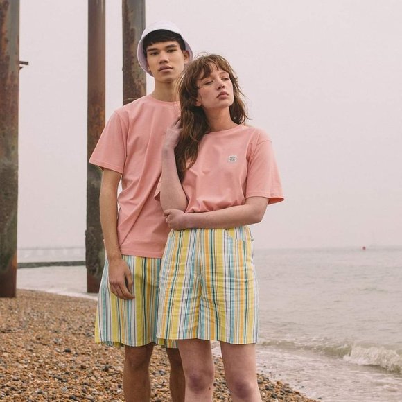 Lucy & Yak Striped Shorts - Picture 6 of 6